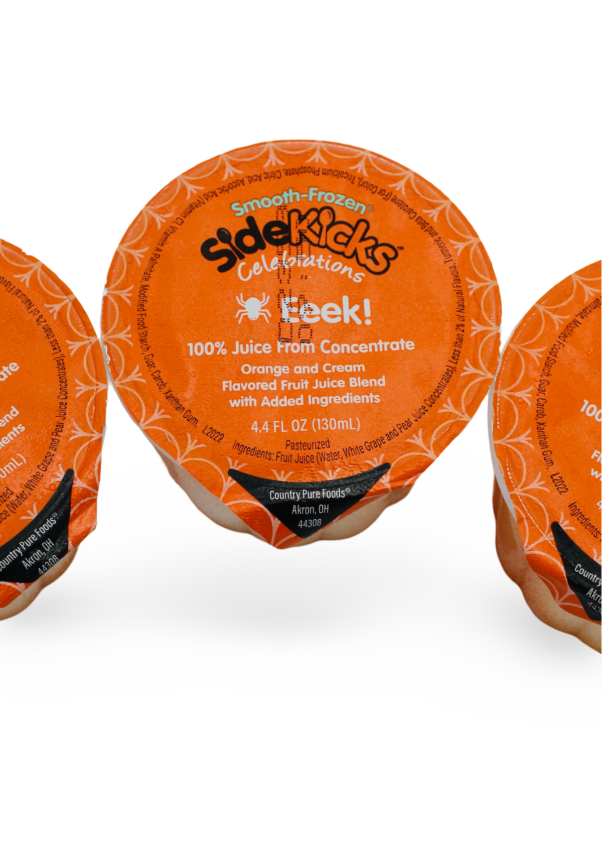 SideKick's Eeek! Frozen Juice Cups, 84/4.4 oz