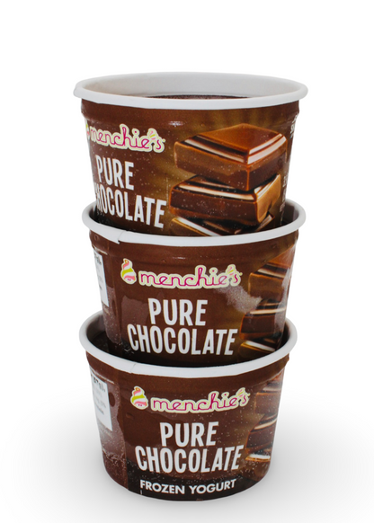 Pure Chocolate Frozen Yogurt, 48/3.5 oz