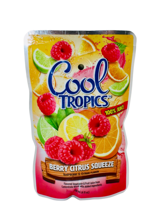 Berry Citrus Squeeze Fruit Juice Pouch, 96/4 oz