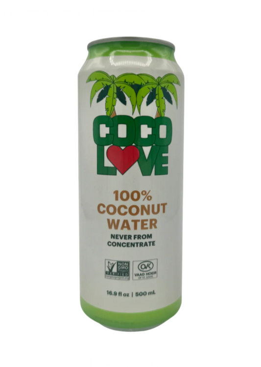 Coco Love 100% Coconut Water, 12 ct.