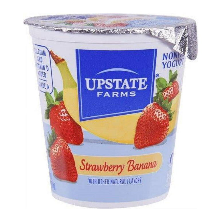 Nonfat Strawberry Banana Yogurt, 12/8 oz