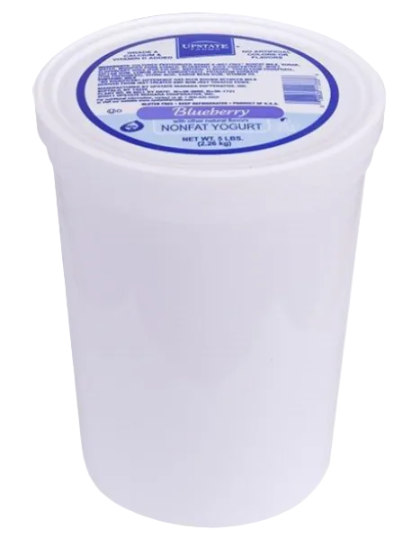 Nonfat Blueberry Yogurt, 5lbs
