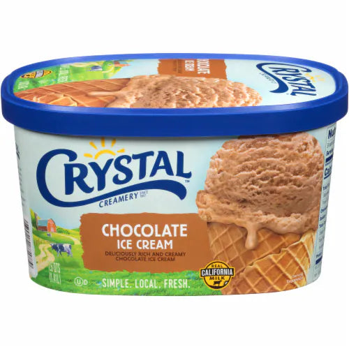 Chocolate Ice Cream, 3/48 oz
